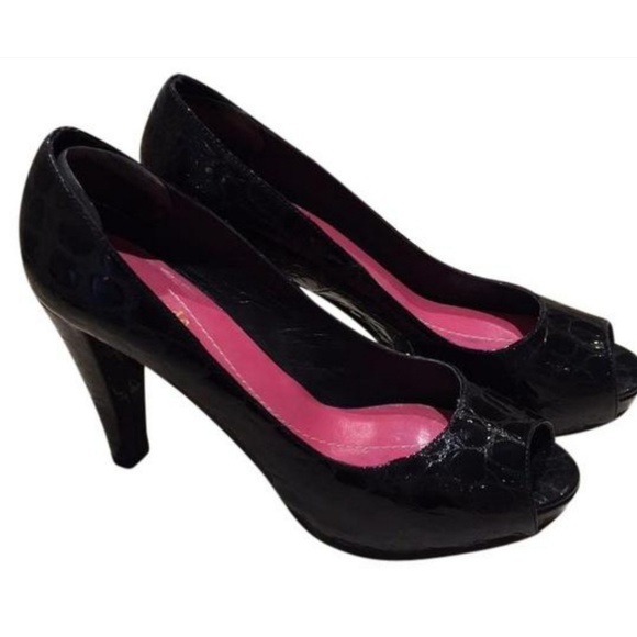 kate spade Shoes - Kate Spade Peep Toe Heels Georgia Style